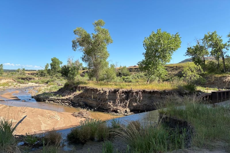 Plum Creek Trailhead park in Castle Rock, Colorado