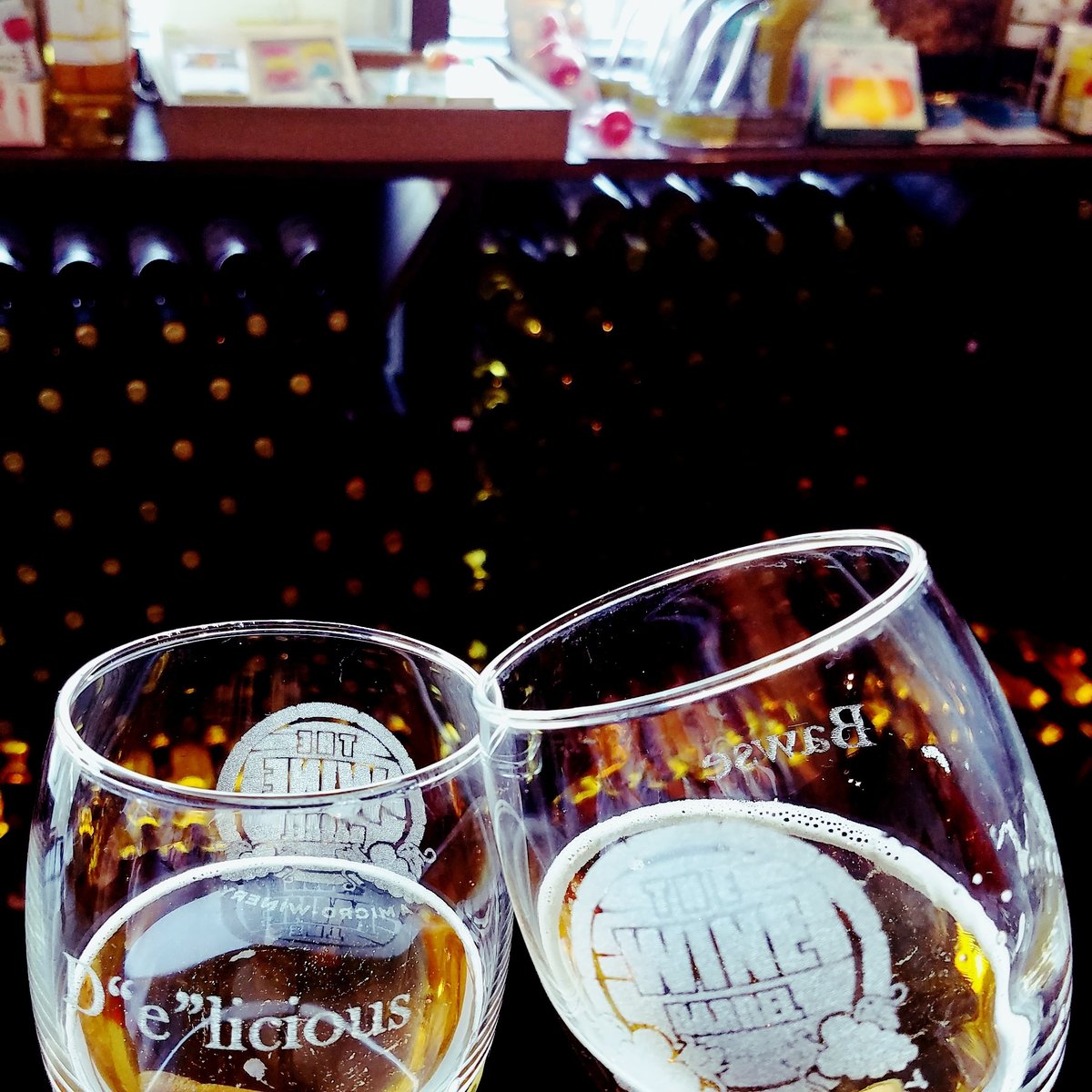 Interior view of The Wine Barrel