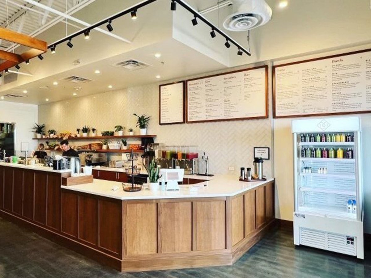 Interior view of Toastique