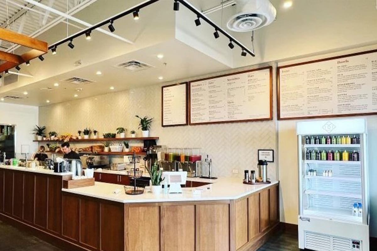 Interior view of Toastique