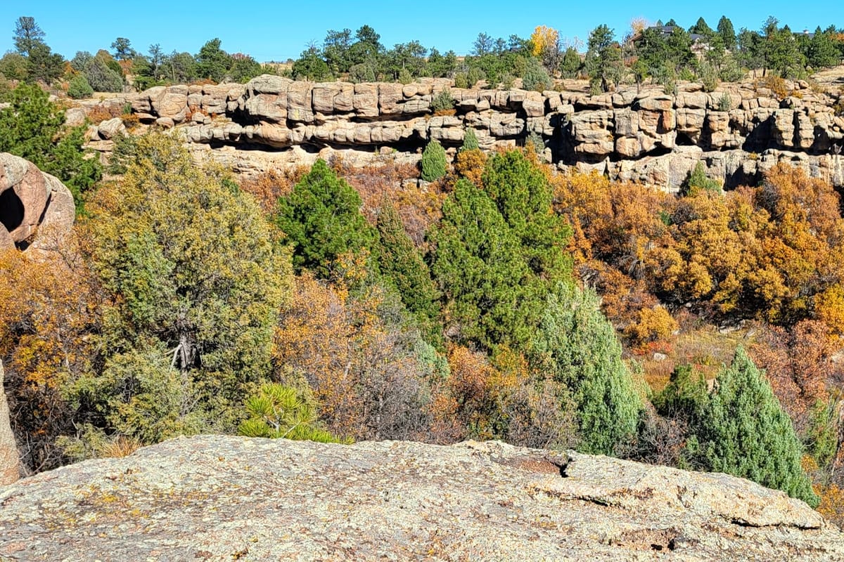 Canyon View Nature Trail atmosphere and seating