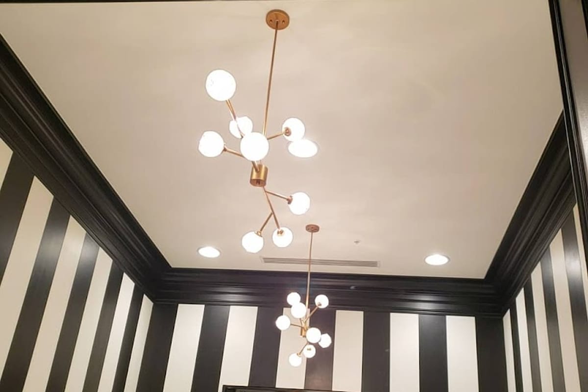 Interior view of NV Salons