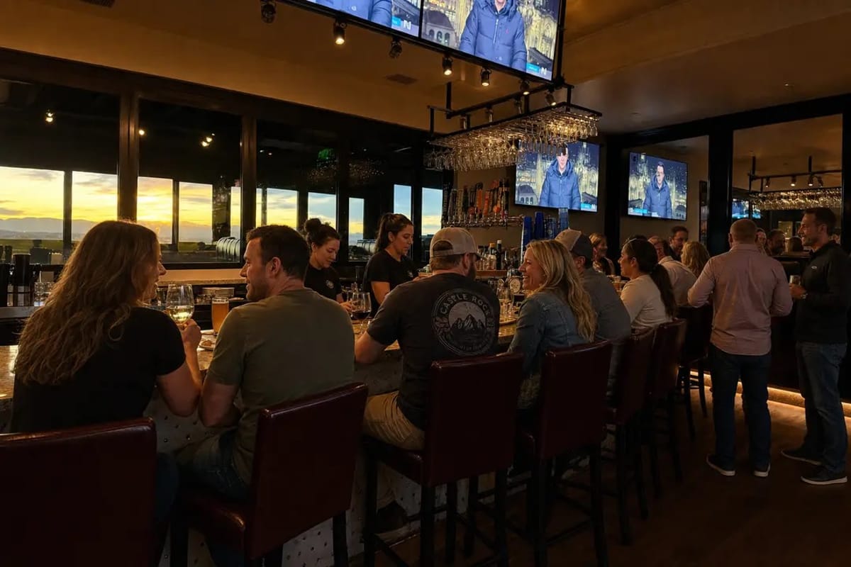 Interior view of Trifecta Sports Bar & Grill