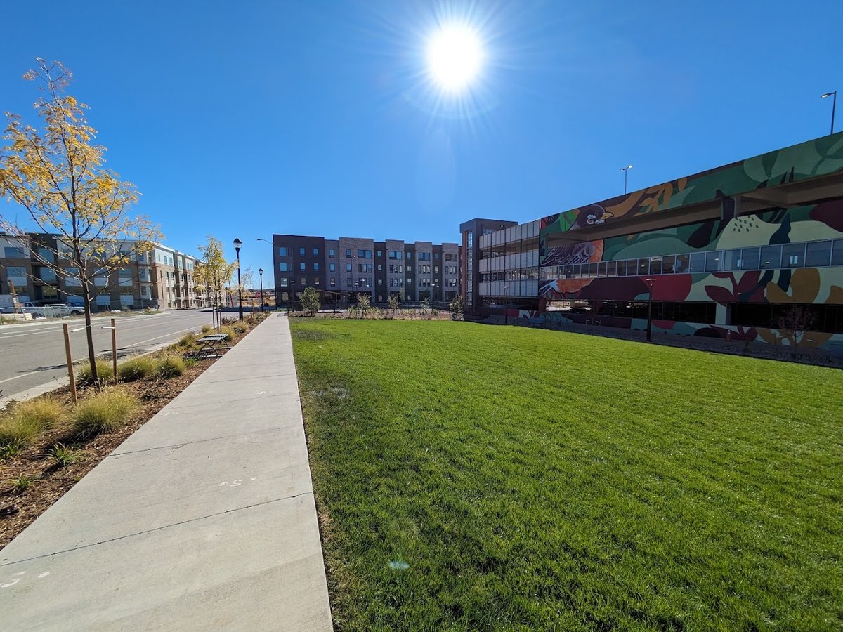Larry L. Levin Park atmosphere and seating