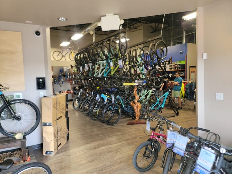 Interior view of Mike's Bikes of Parker
