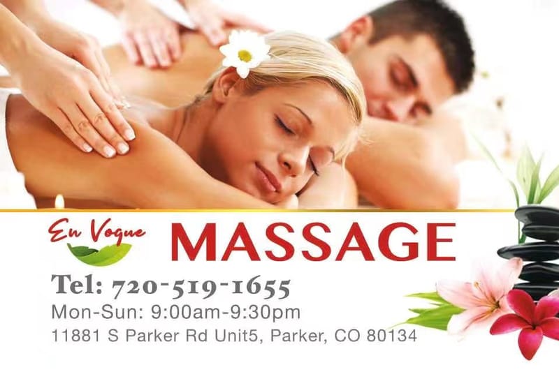 En Vogue Massage spa in Parker, Colorado