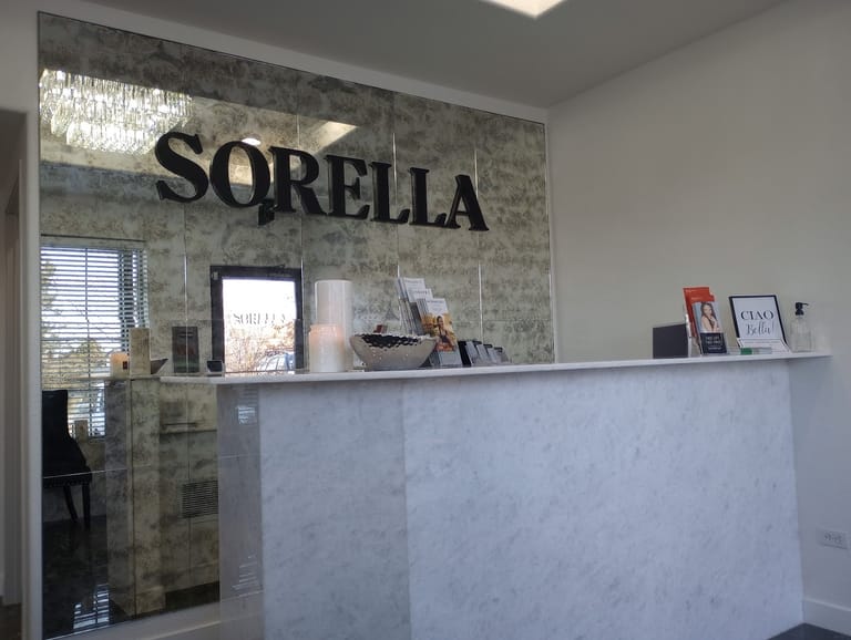 Sorella Med Spa and Aesthetics atmosphere and seating