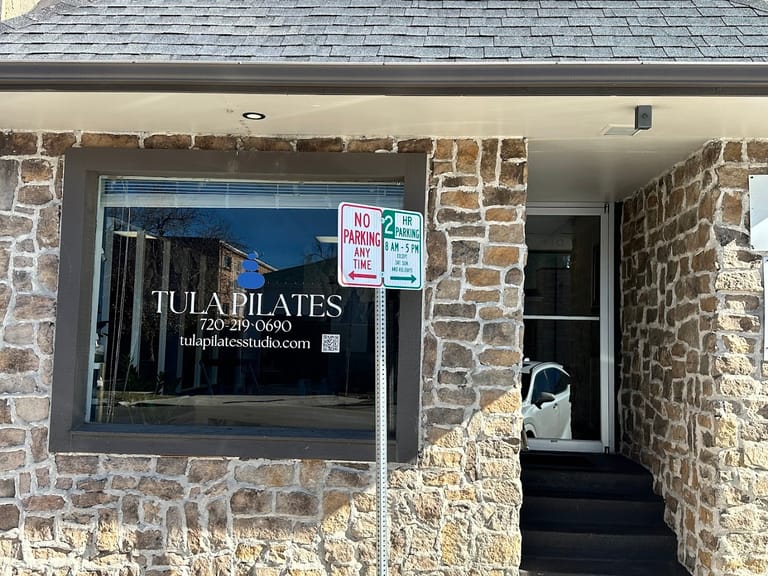 Tula Pilates exterior entrance