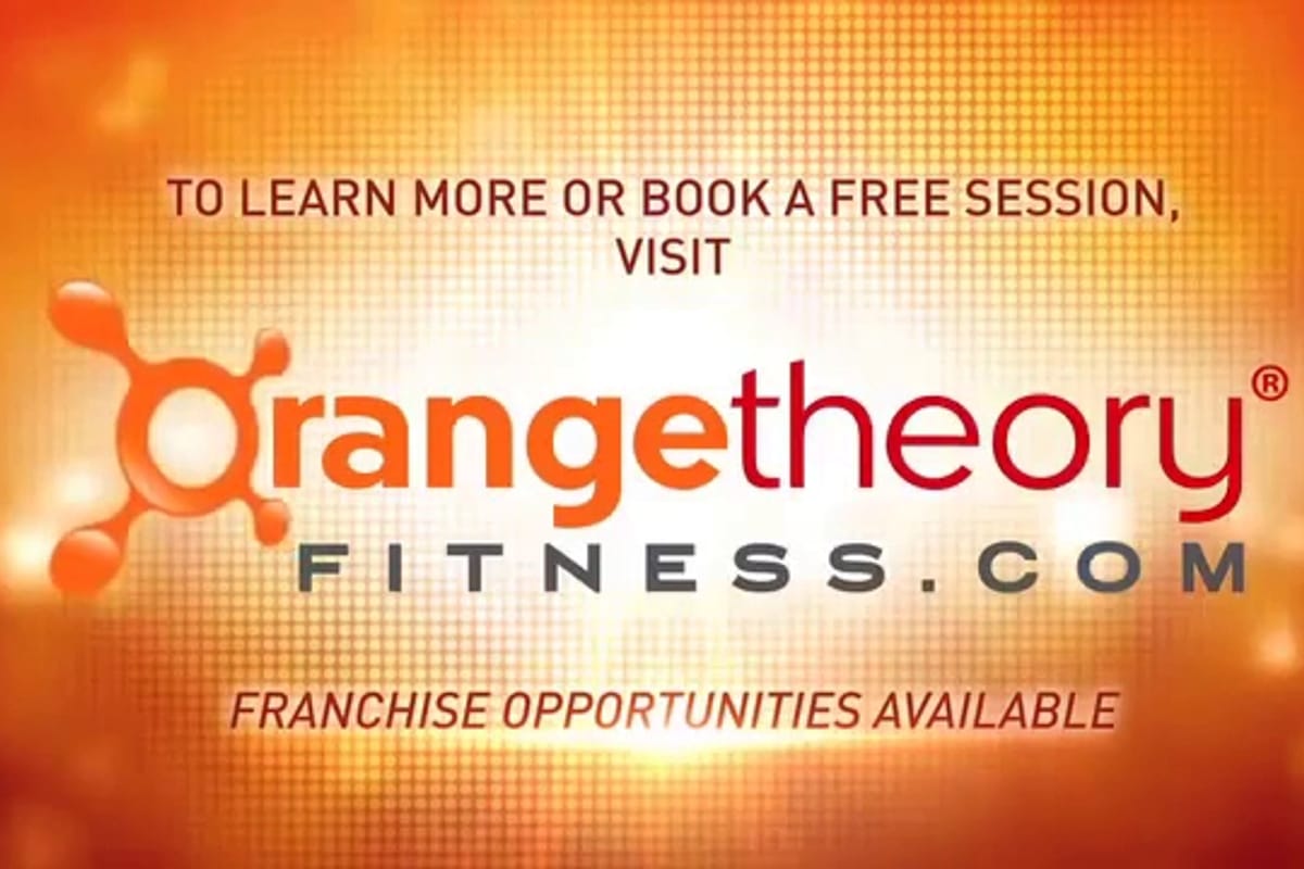 Interior view of Orangetheory Fitness