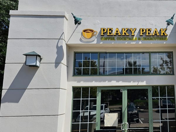 Peaky Peak Coffee & Charcuterie coffee shop in Lone Tree, Colorado