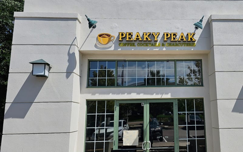 Peaky Peak Coffee & Charcuterie coffee shop in Lone Tree, Colorado