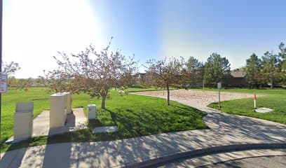 Prairie Meadows Homes volleyball Court park in Parker, Colorado