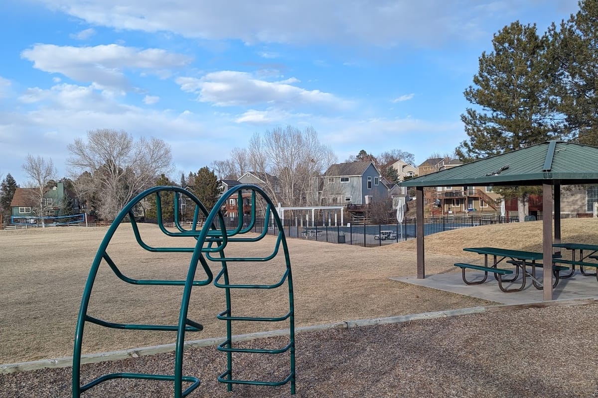 Hidden River Playground atmosphere and seating