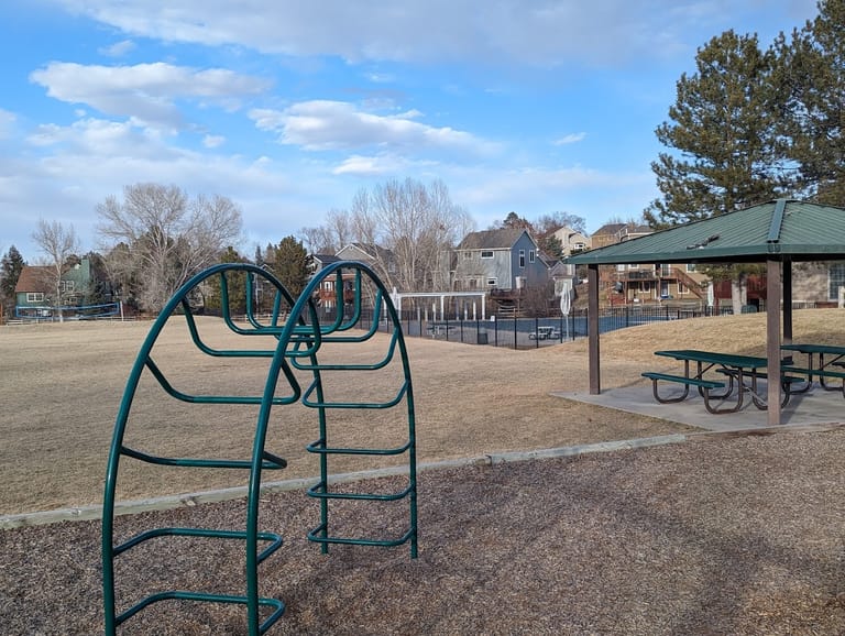 Hidden River Playground atmosphere and seating