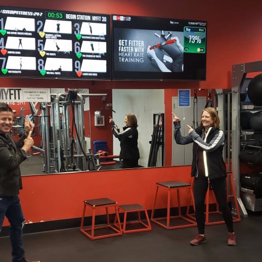 Snap Fitness Roxborough dining area