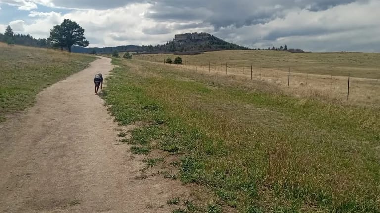 Spruce Mountain Open Space dining area