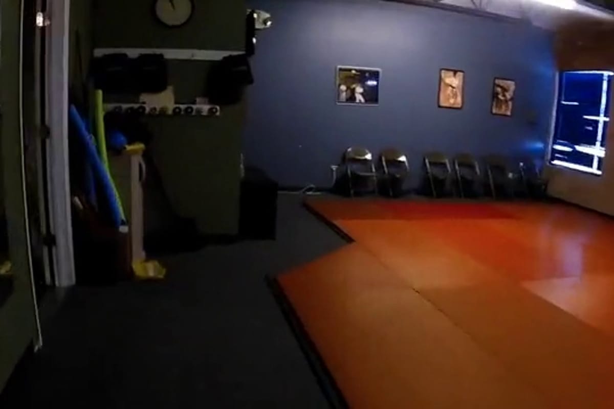 Interior view of Parker Academy of Martial Arts