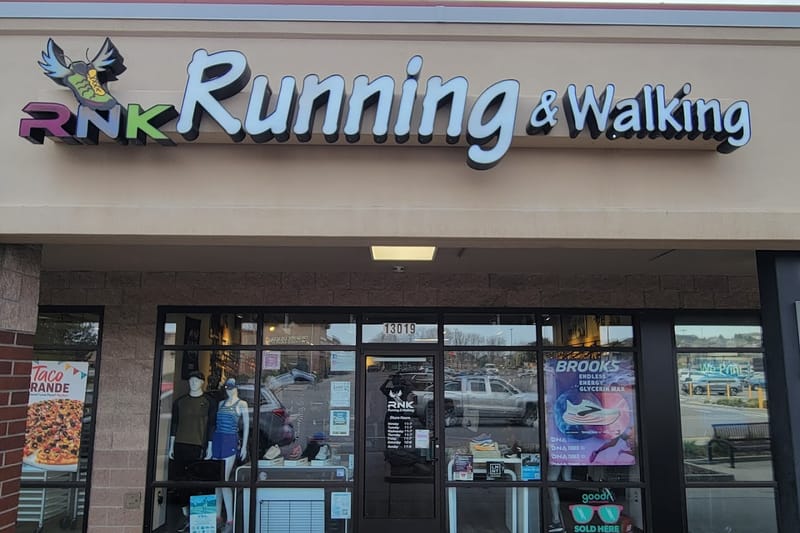 RNK Running and Walking retail store in Parker, Colorado
