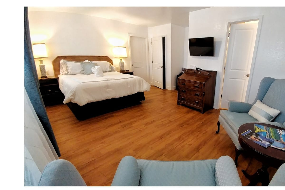 Interior view of The Castle Pines Motel