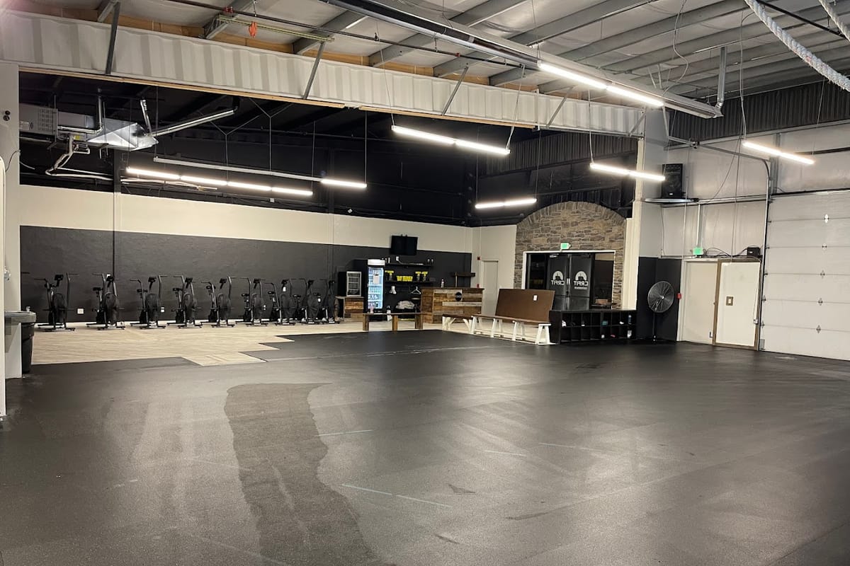 Interior view of CrossFit Castle Rock at Castle Rock Fitness