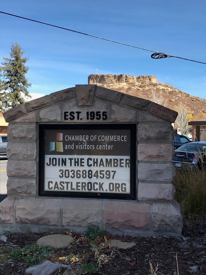 Castle Rock Chamber of Commerce Visitors Center dining area