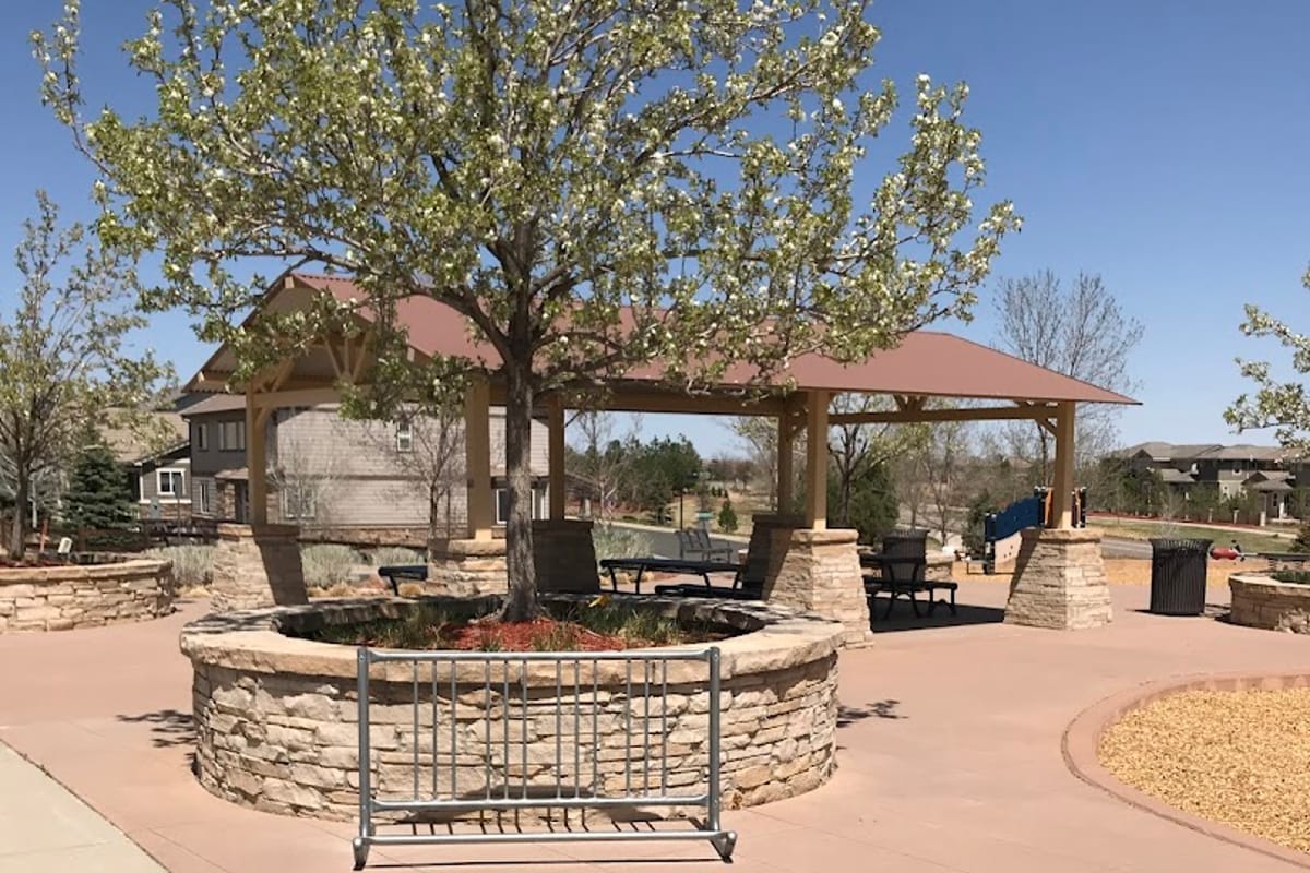 Interior view of Meridian Village Playground - Estates