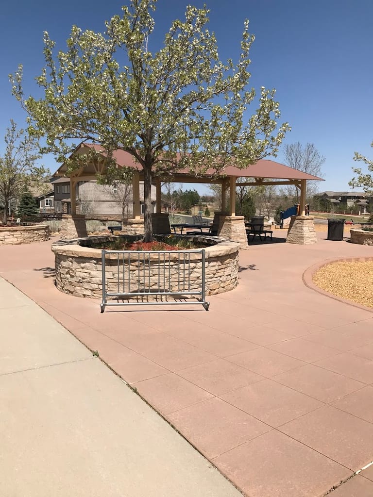 Interior view of Meridian Village Playground - Estates