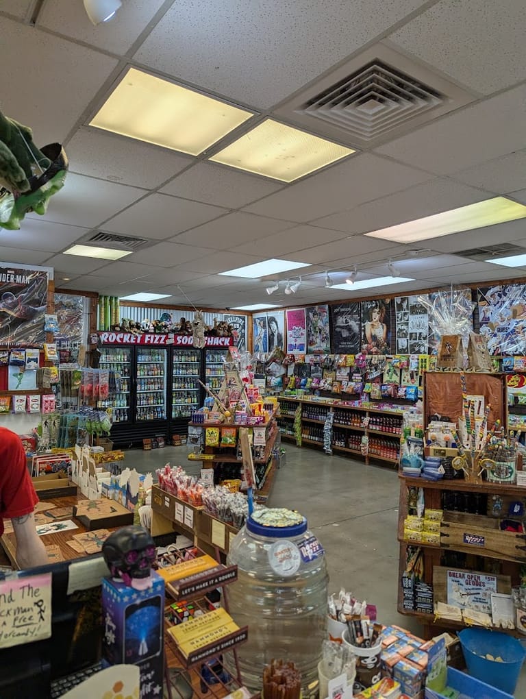 Rocket Fizz Parker atmosphere and seating