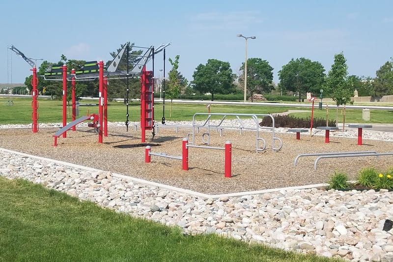 Meridian Commons Park park in Parker, Colorado