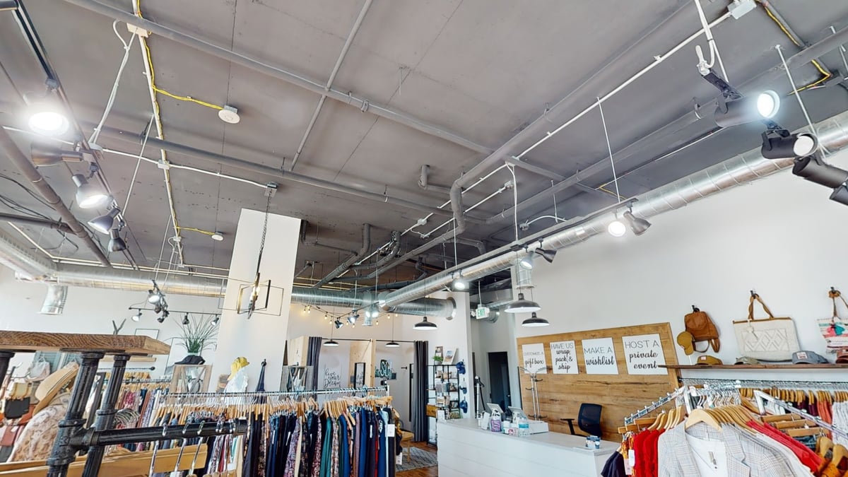 Mod Mountain Boutique atmosphere and seating