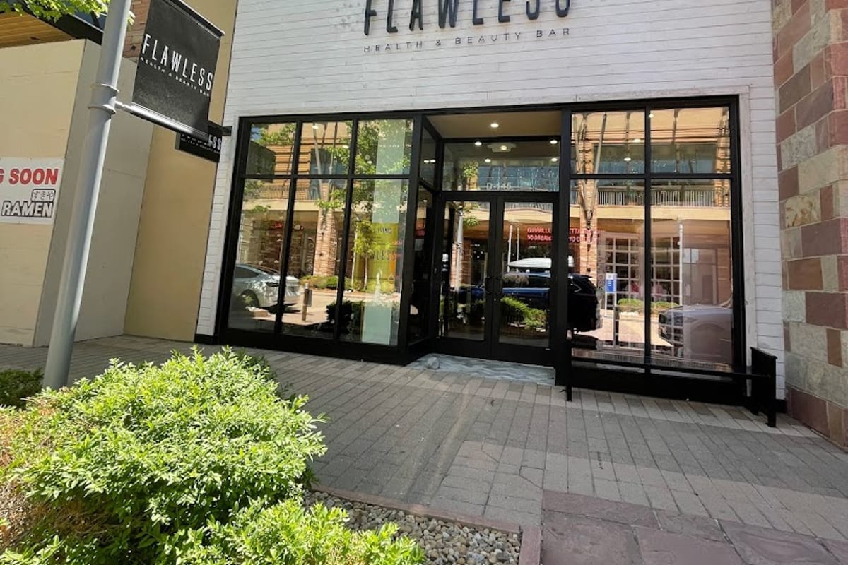 Flawless Health and Beauty Bar exterior entrance