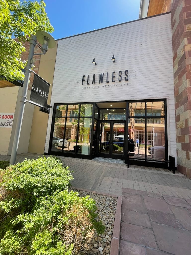 Flawless Health and Beauty Bar exterior entrance