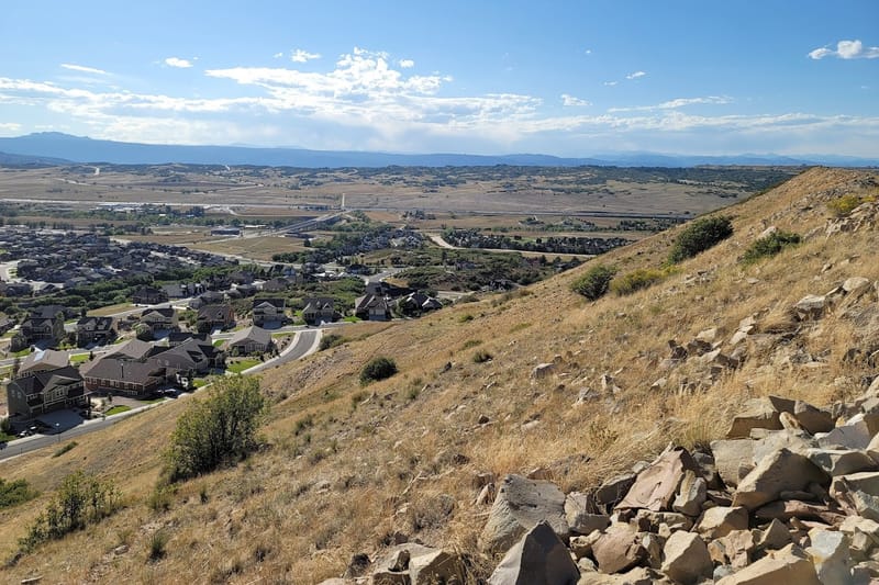 Quarry Mesa Open Space park in Castle Rock, Colorado