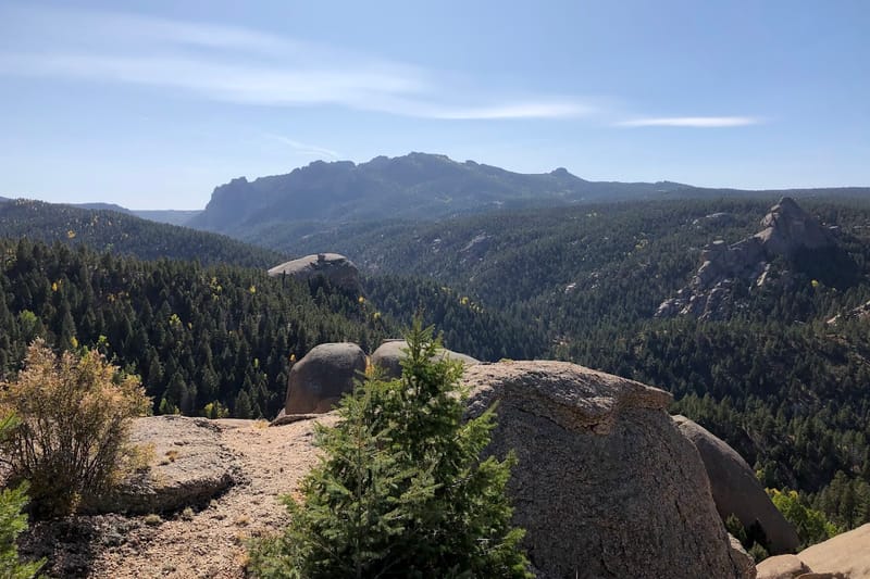 Dakan OHV Trailhead park in Sedalia, Colorado