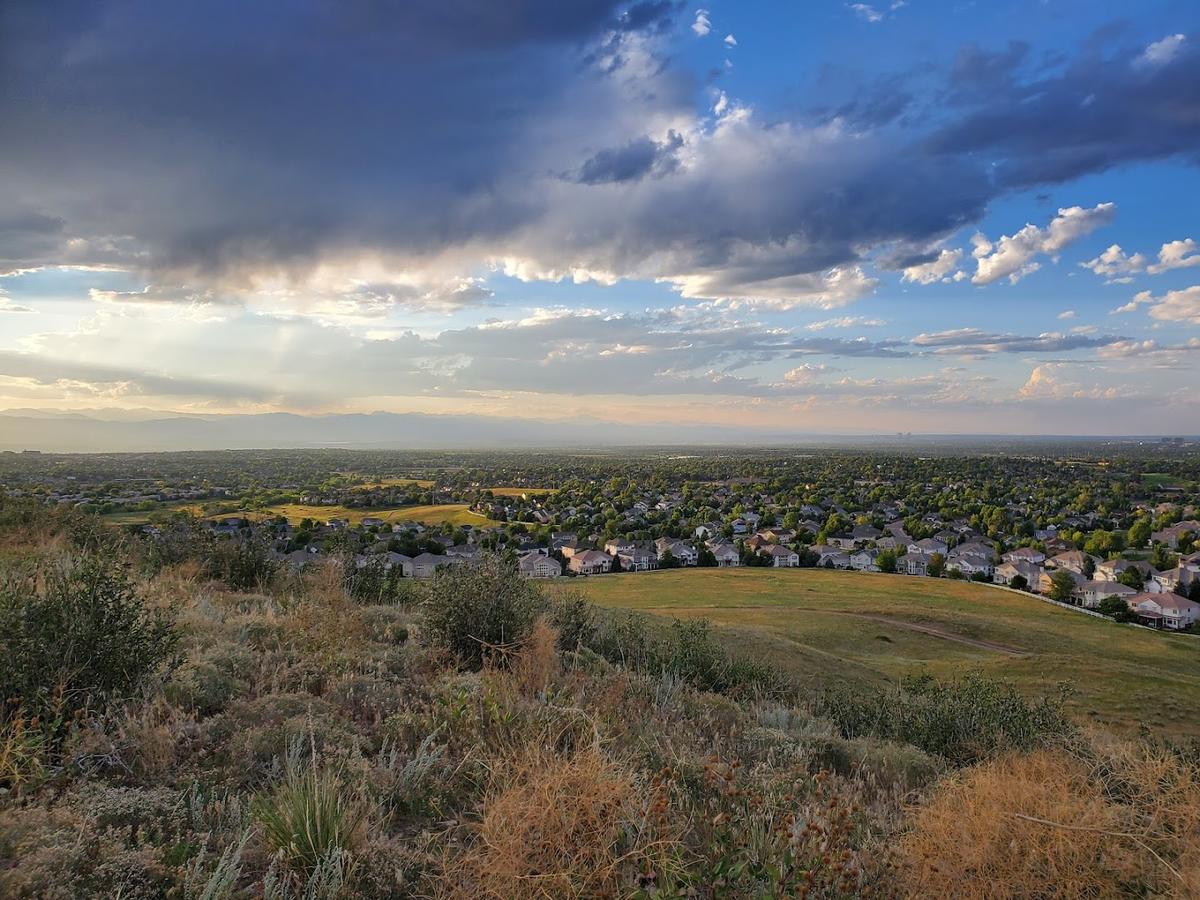 Tepe Overlook park in Lone Tree, Colorado