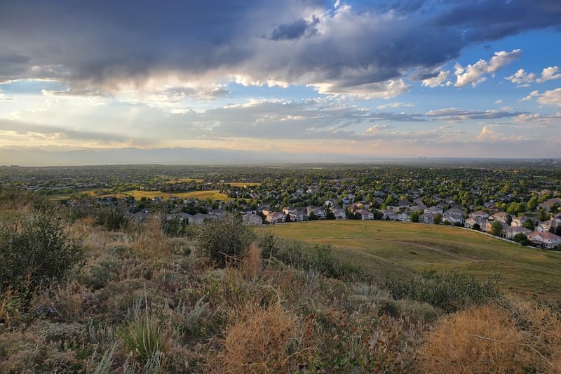 Tepe Overlook park in Lone Tree, Colorado