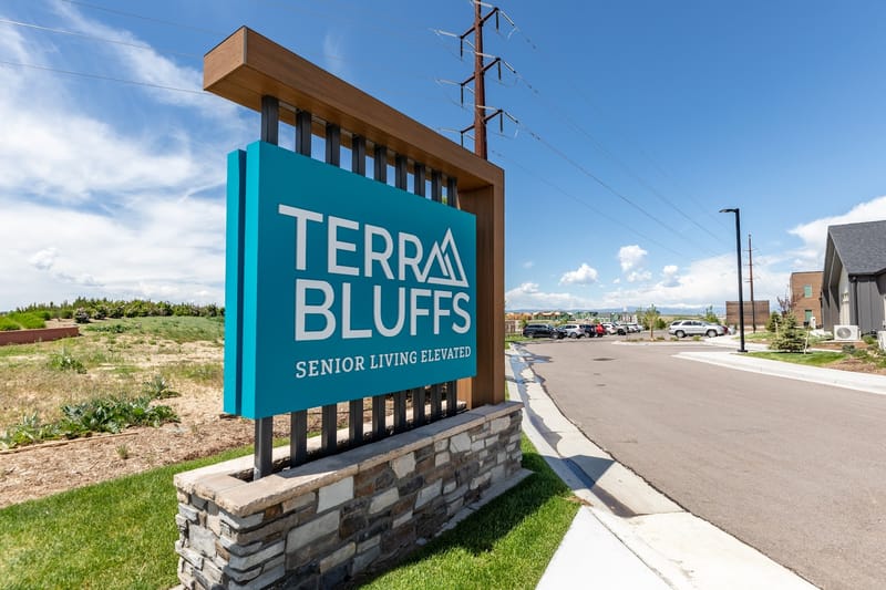 Terra Bluffs senior living community in Parker, Colorado