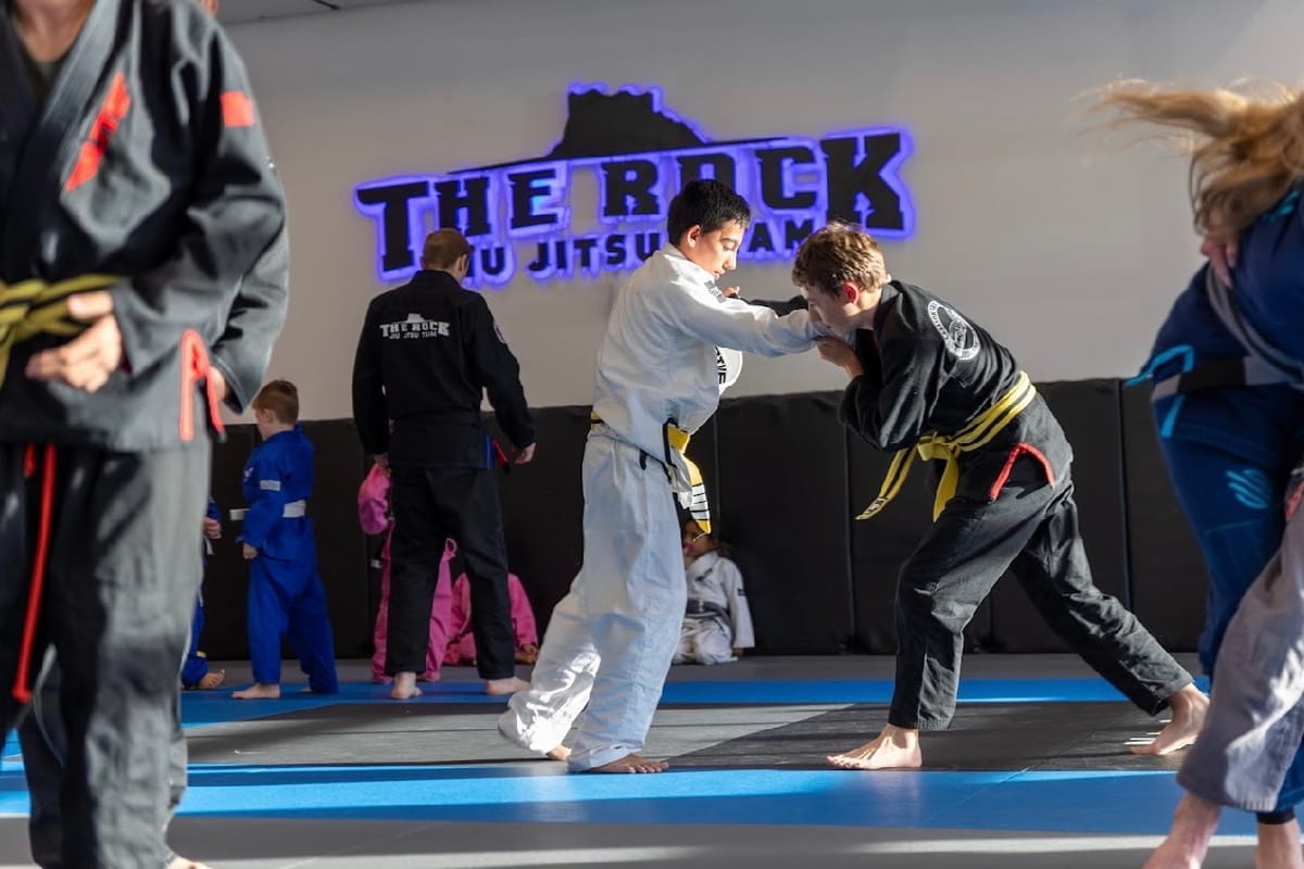 The Rock Jiu Jitsu Team dining area