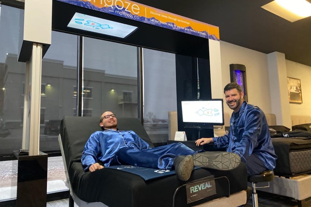 Snooze Mattress exterior entrance