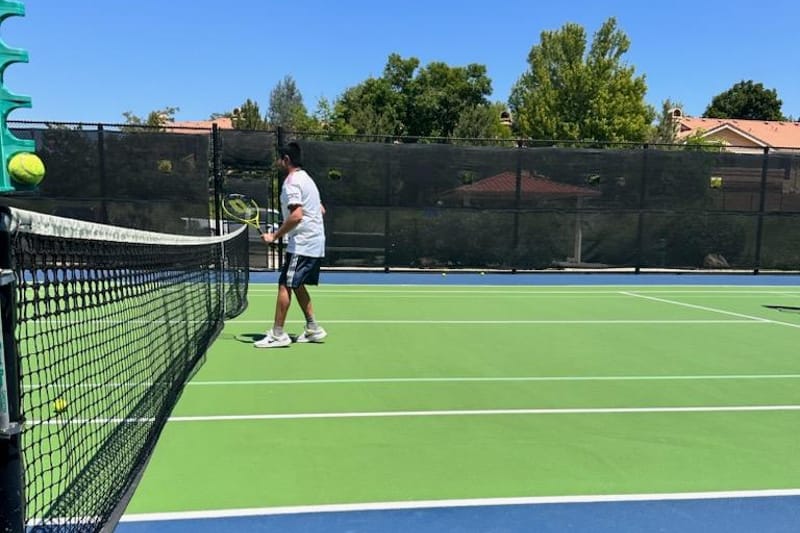 Cook Creek Tennis Courts park in Lone Tree, Colorado