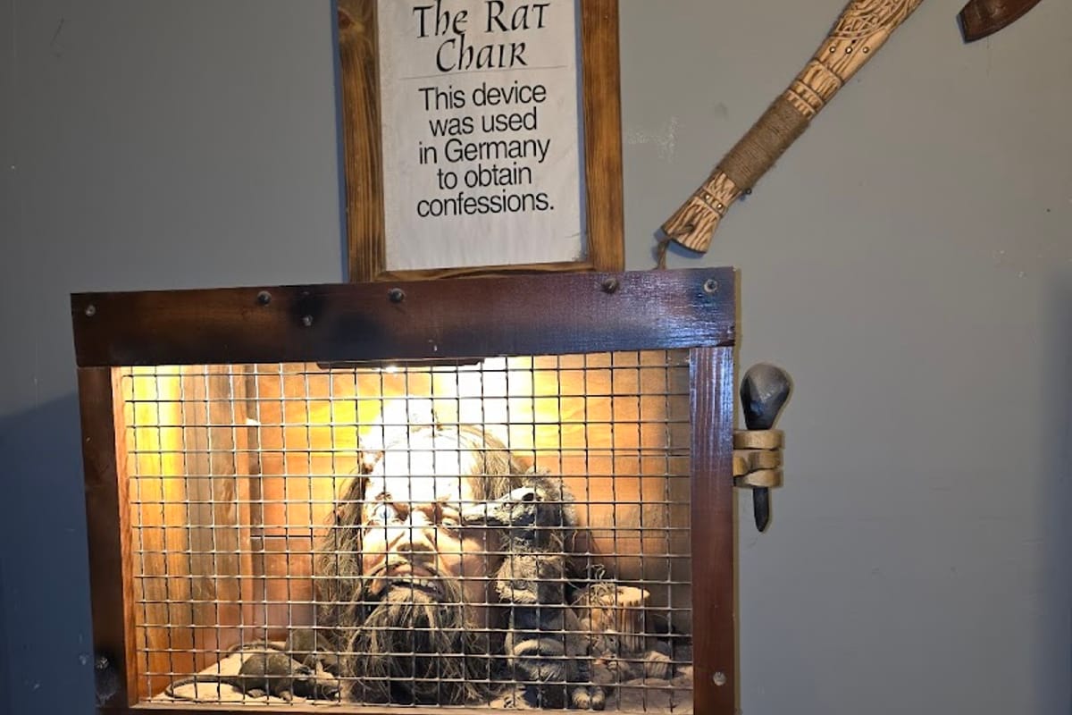 Interior view of Pirates Ship Museum