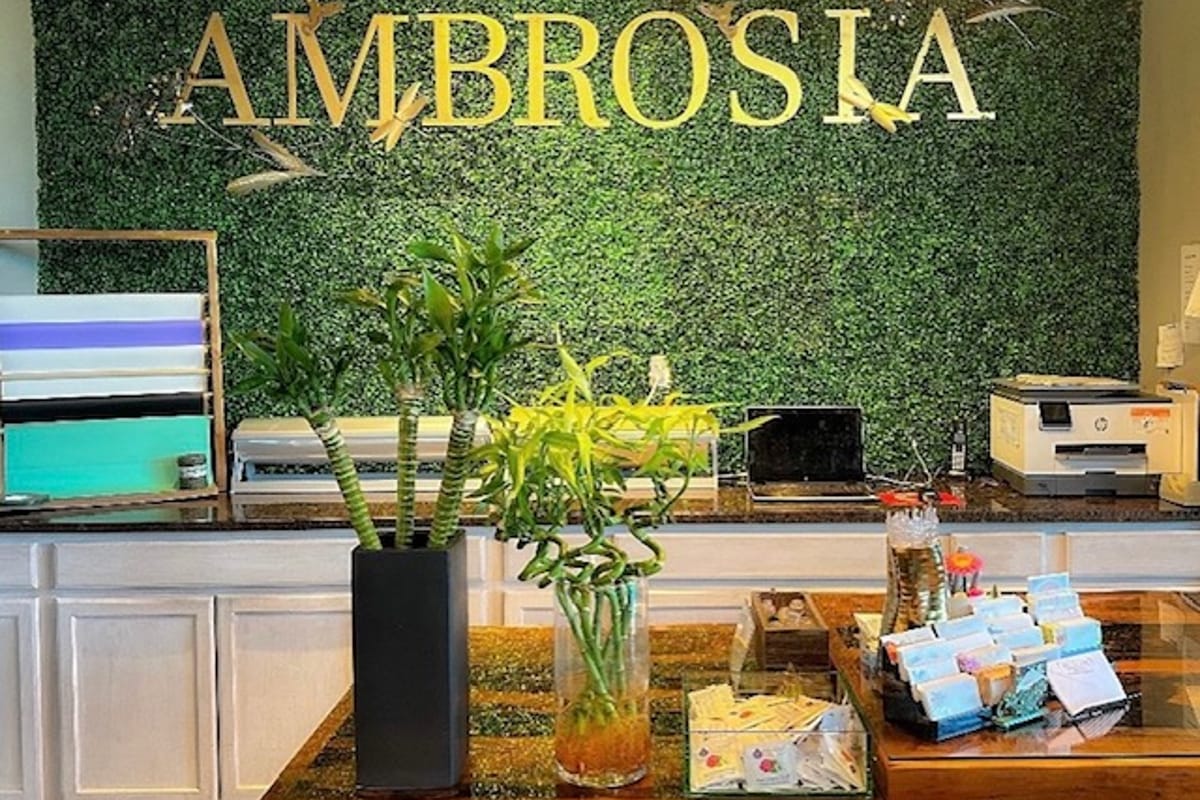 Ambrosia Flowers and Gifts exterior entrance
