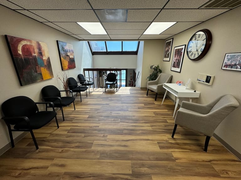 Interior view of KUZI Massage & Body