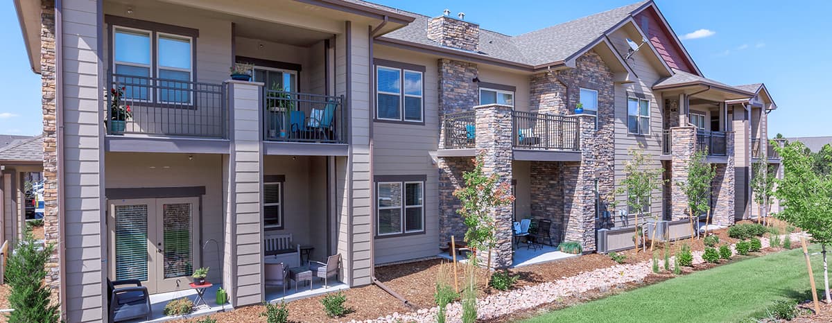 The Highlands at Red Hawk apartment community in Castle Rock, Colorado