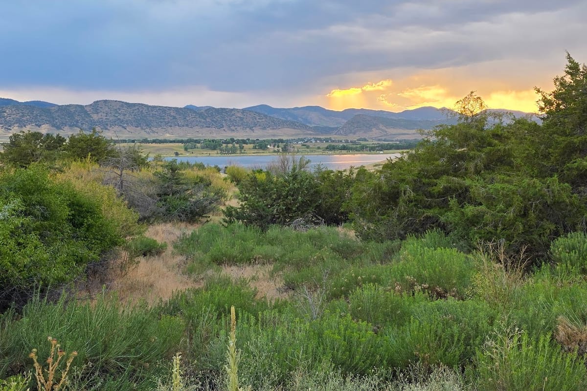 Chatfield State Park Campground dining area