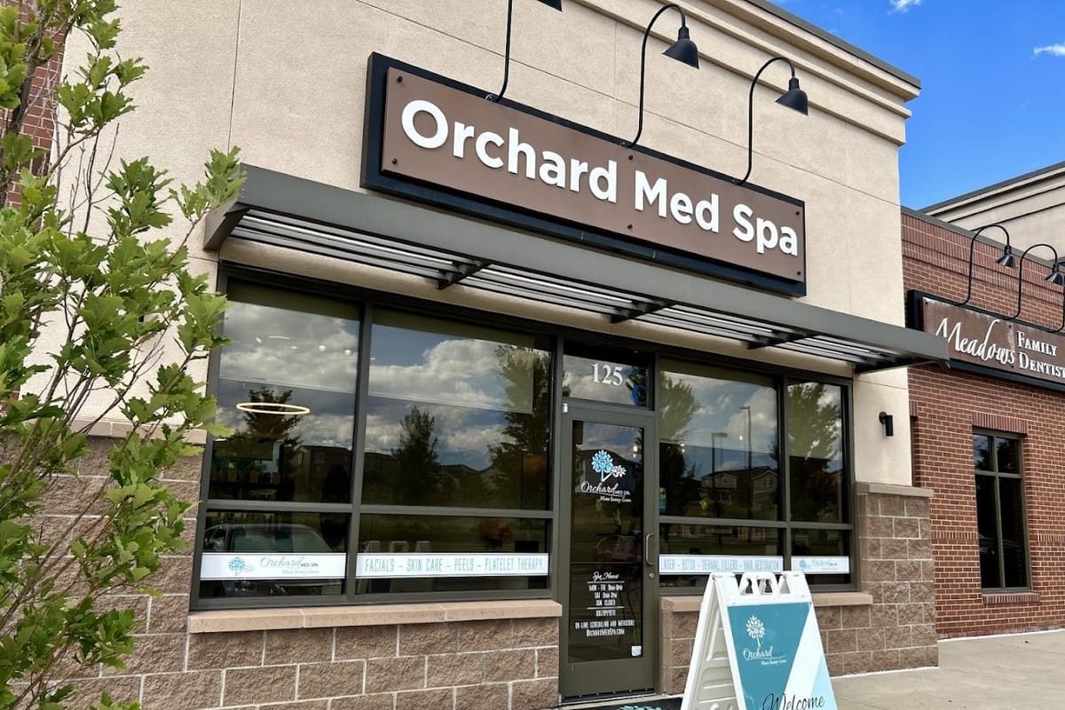 Orchard Med Spa atmosphere and seating