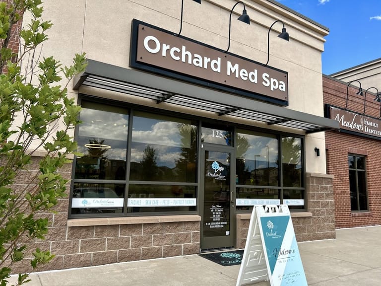 Orchard Med Spa atmosphere and seating