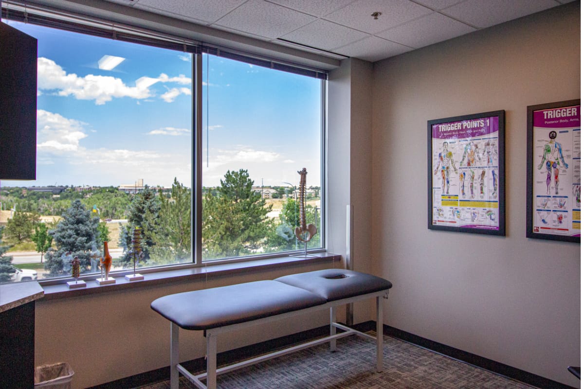 Interior view of Mountain View Pain Center