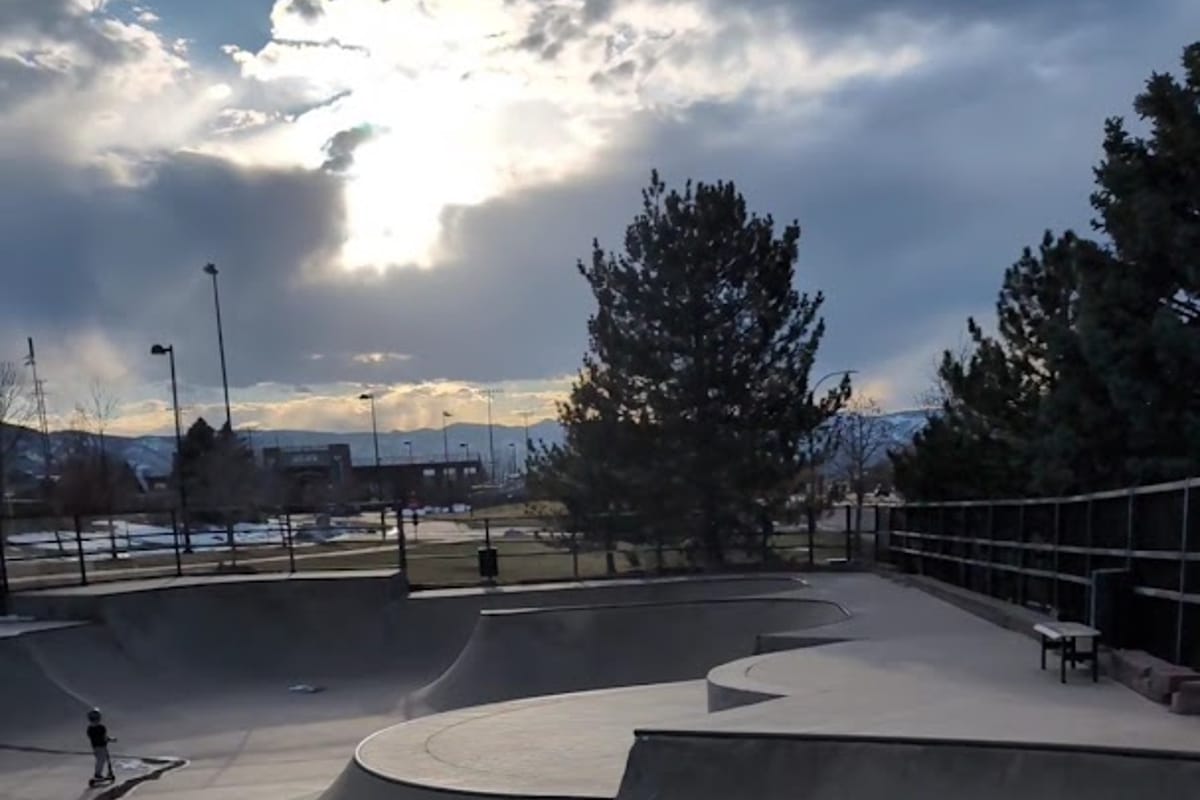 Redstone Skate Park exterior entrance