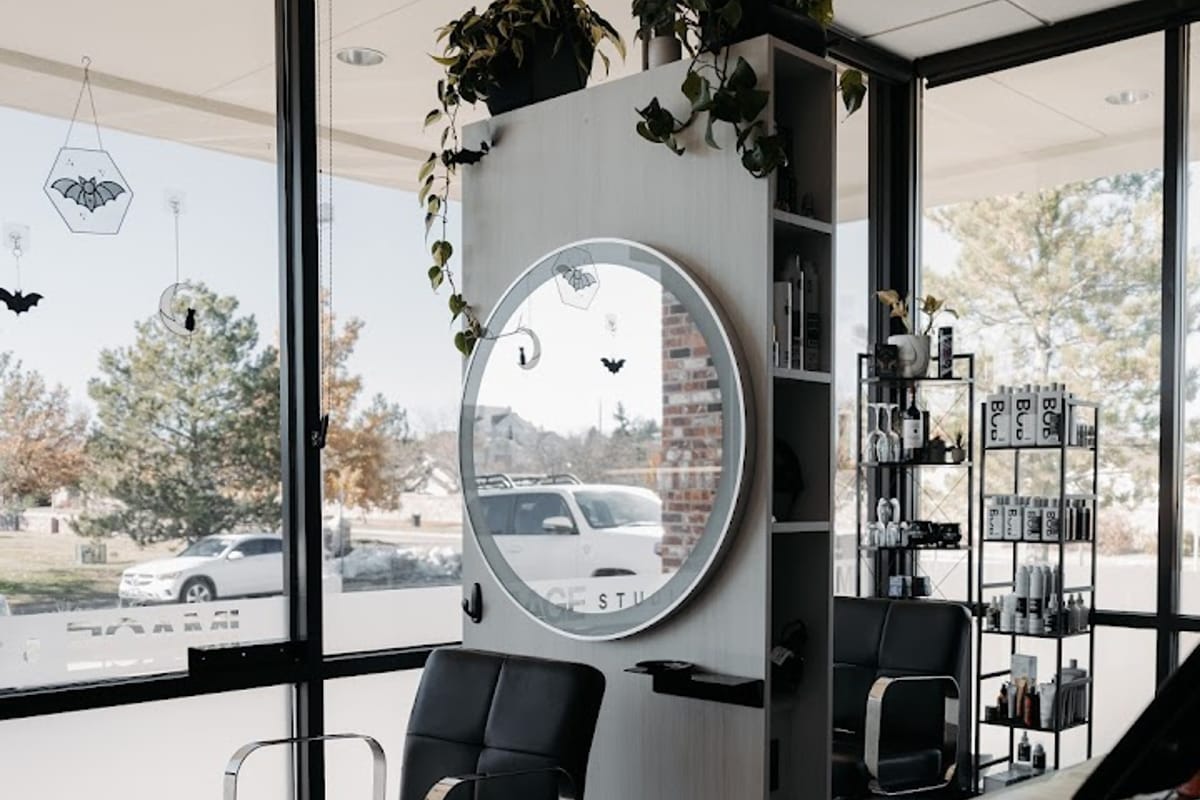 Interior view of Witching Hour Salon